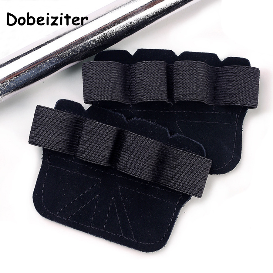 Best Crossfit Gear - Leder Gewichtheben Trainingshandschuhe Handflächenschutz Männer Fitness