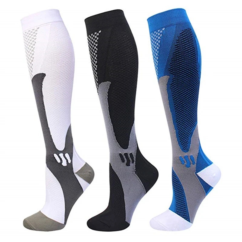 Crossfit G - Kompressionssocken Laufen Herren Sportsocken Anti Müdigkeit