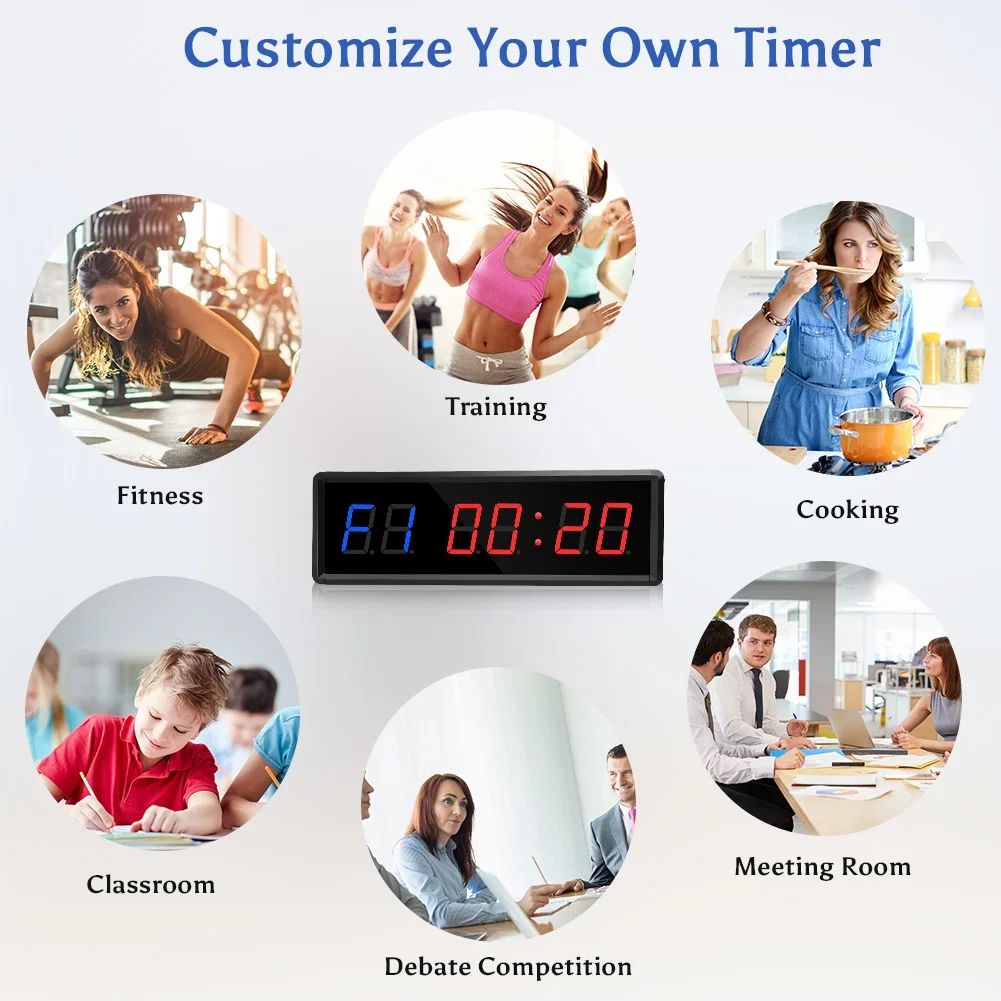 Seesii Timer 1,5-Zoll-Digital- – Crossfit Training Gear Bewertung und Preis