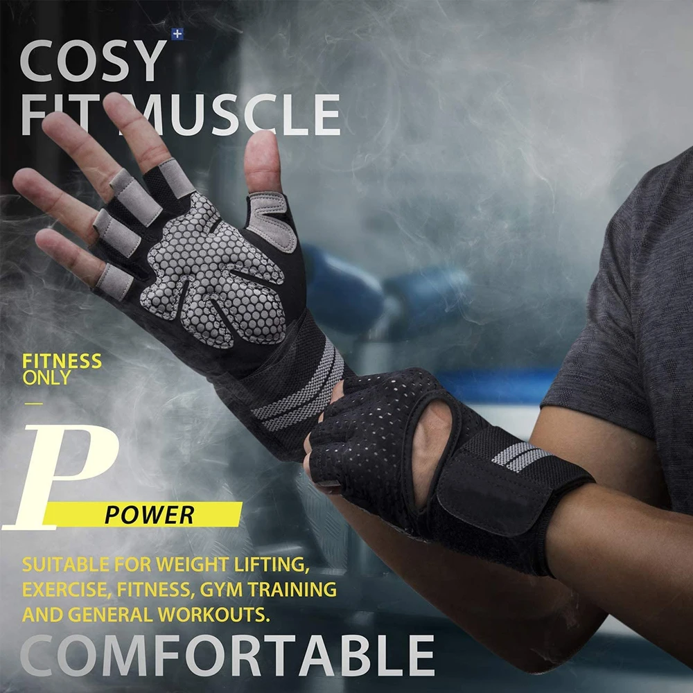 1 Paar Halbfinger-Gymnastik-Fi – Crossfit Training Gear Bewertung und Preis