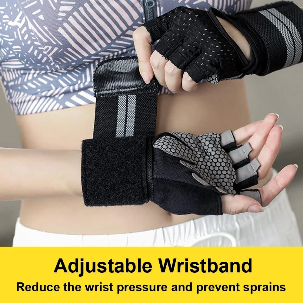 1 Paar Halbfinger-Gymnastik-Fi – Crossfit Training Gear Bewertung und Preis